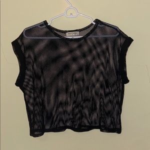 Mesh Crop Top